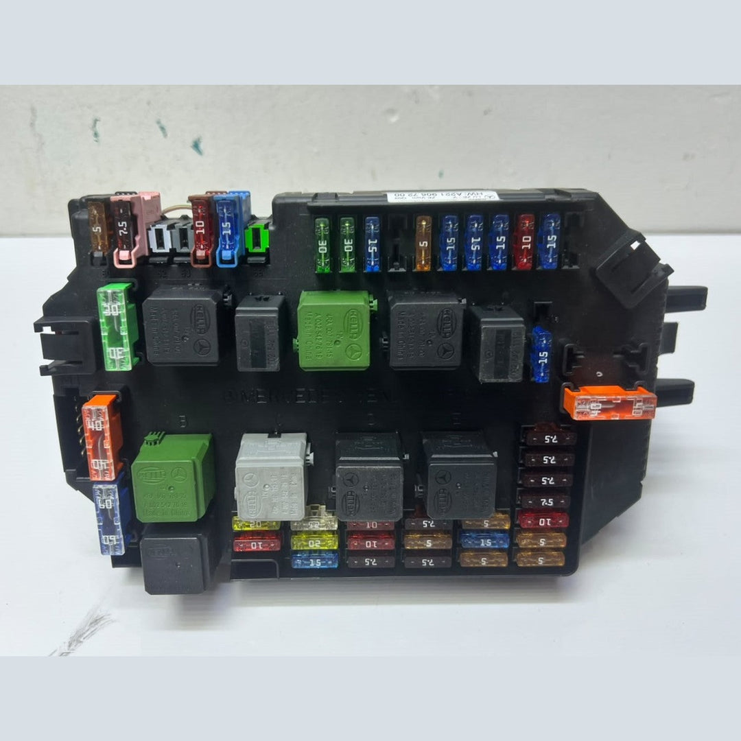 Mercedes-Benz W221 S-Class Front Fuse Box SAM Control Module A2219007102 OEM