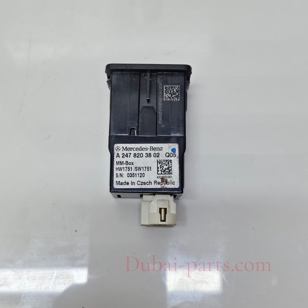 A2478203802-2018-2023 Mercedes-Benz A-Class B-Class USB Interface Port