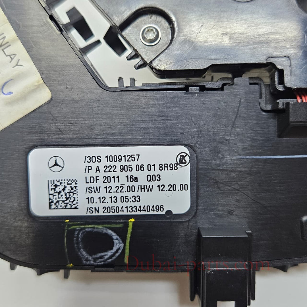 A2229050601-2013-2017 Mercedes-Benz S550 SW222 Seat Control Switch Front Right