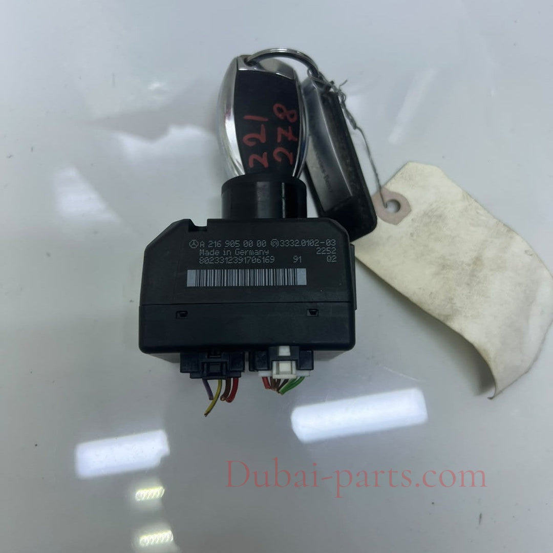 Mercedes-Benz W221 W216 Electronic Ignition Switch (EIS/EZS) A2169050000 with Key OEM