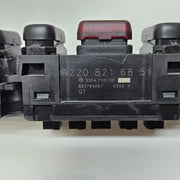 A2208216851-1998-2005 Mercedes-Benz S500 S430 Hazard Warning Light Switch