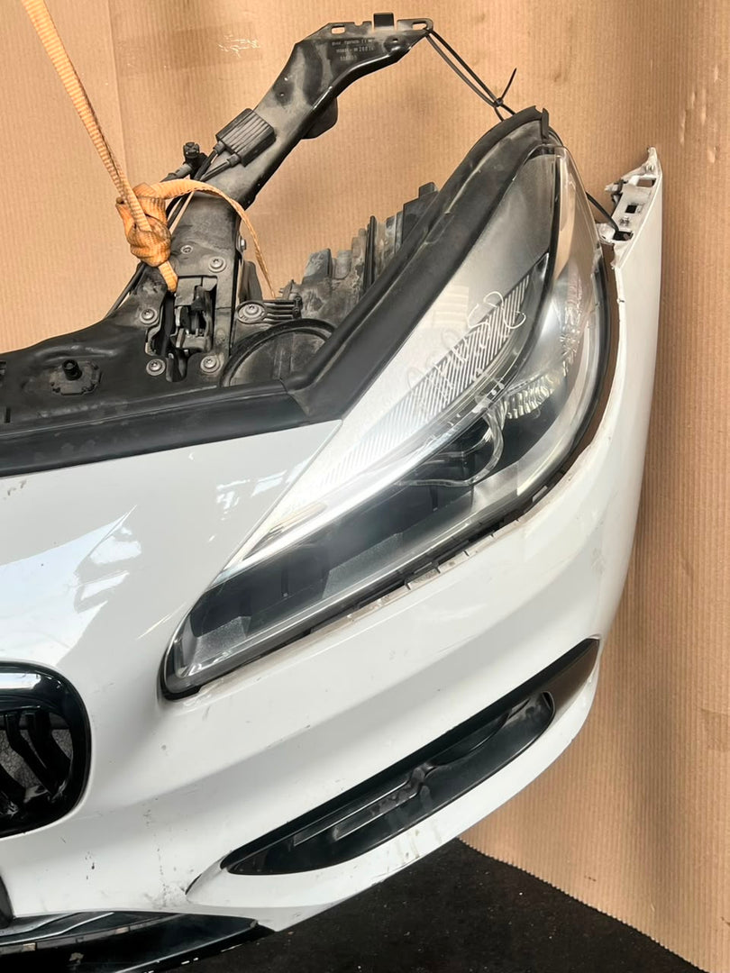 2014–2018 BMW 2 Series F45 218i Front Nose Cut Complete Bonnet Headlights Grille – OEM