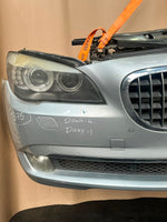 Load image into Gallery viewer, 2010-2012 BMW F02 740Li Twin Turbo V8 Nose Cut Bonnet Headlights Grille – Used OEM
