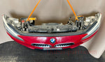 Load image into Gallery viewer, BMW F20 2012 116i RED COMPLETE NOSE CUT WITH FRONT BUMPER HEADLIGHTS GRILLE OEM USED