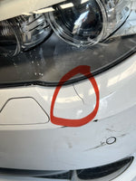 قم بتحميل الصورة إلى عارض الصور، BMW F10 2011 530i WHITE COMPLETE NOSE CUT FRONT BUMPER XENON DYNAMIC HEADLIGHTS GRILLE OEM USED