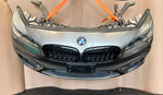 Load image into Gallery viewer, BMW F45 2015 218d B47 4-CYLINDER COMPLETE NOSE CUT FRONT BUMPER HEADLIGHTS GRILLE OEM USED