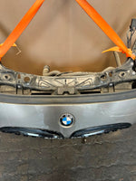 Load image into Gallery viewer, BMW F45 2015 218d B47 4-CYLINDER COMPLETE NOSE CUT FRONT BUMPER HEADLIGHTS GRILLE OEM USED