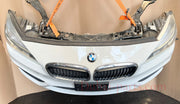 2014 BMW 220d F45 B47 Complete Front Nose Cut Bumper Headlights Grille OEM