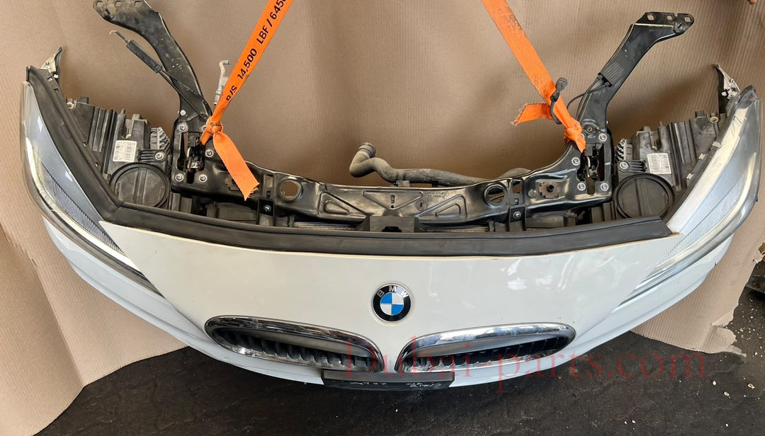 2014 BMW 220d F45 B47 Complete Front Nose Cut Bumper Headlights Grille OEM