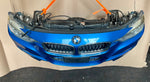 قم بتحميل الصورة إلى عارض الصور، BMW F30 2013 320i N20B M SPORT COMPLETE NOSE CUT XENON HEADLIGHTS FRONT BUMPER GRILLE OEM USED