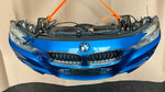 قم بتحميل الصورة إلى عارض الصور، BMW F30 2013 320i N20B M SPORT COMPLETE NOSE CUT XENON HEADLIGHTS FRONT BUMPER GRILLE OEM USED