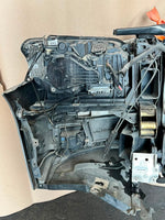 Load image into Gallery viewer, BMW F02 LCI 2014 750DX N57X COMPLETE NOSE CUT HEADLIGHTS FRONT BUMPER GRILLE OEM USED