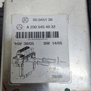 A2305454032-2001-2012 Mercedes-Benz C-Class W206 SL500 R230 SAM Control Unit OEM