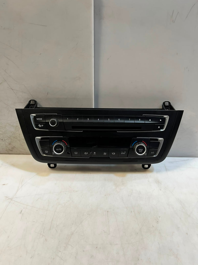 2013-2016 BMW 3 Series F30 F34 GT 328i A/C Climate Control Panel 9226784 OEM Used