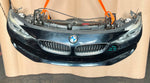 Load image into Gallery viewer, 2014 BMW 428i F36 Gran Coupe N20 Complete Front Nose Cut Headlights Grille OEM