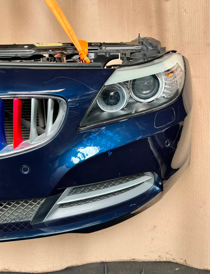2010 BMW Z4 E89 sDrive35i N54 Complete Front Nose Cut Headlights Grille OEM