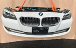 Bild in die Galerieansicht laden, 2012 BMW 530i F10 Complete Front Nose Cut Headlights Grille Bumper OEM