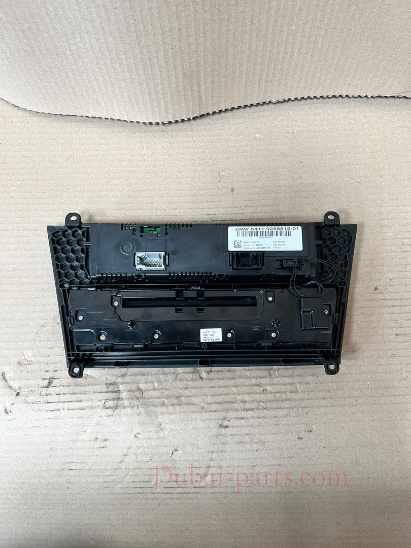BMW X3 F25 X4 F26 A/C Climate Control Panel 9259615 OEM 2012-2014