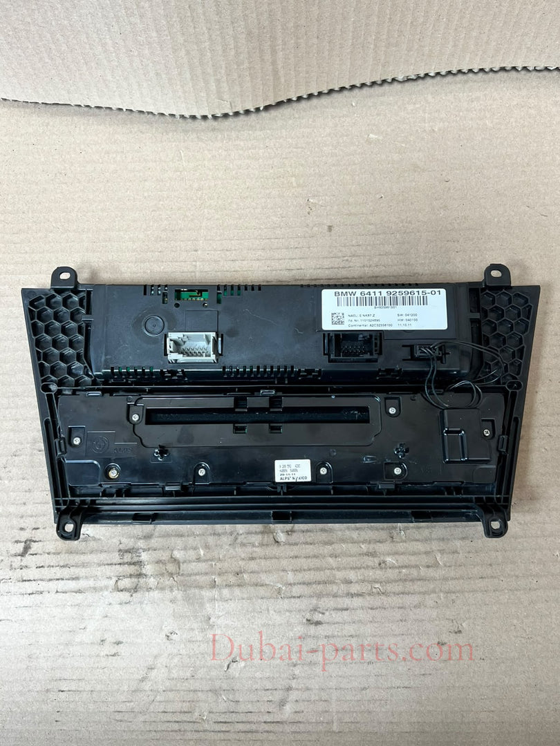 BMW X3 F25 X4 F26 A/C Climate Control Panel 9259615 OEM 2012-2014