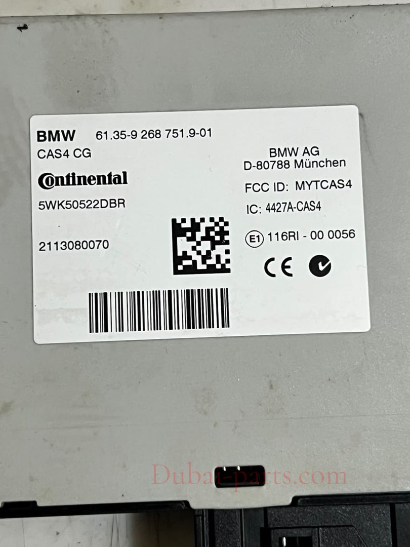 2011 BMW 528i F10 N20 DME ECU CAS4 CA Key Set 7635714 OEM