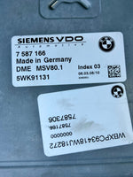 قم بتحميل الصورة إلى عارض الصور، BMW N51 Engine Control Module ECU DME MSV80.1 7587166 OEM
