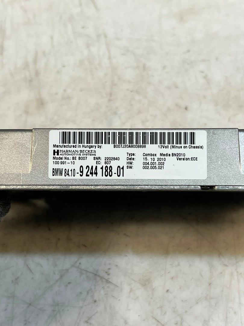 BMW 535i F10 F11 Bluetooth Control Unit Module 9244188 OEM 2010-2013
