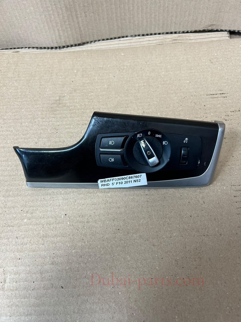 BMW X3 F25 F10 F11 F07 F26 Headlight Switch Control 9192744 OEM 2013-2016