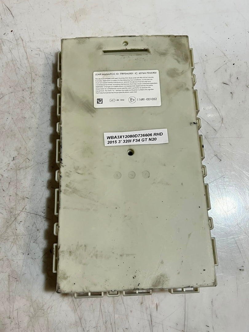 2015 BMW 320i GT F34 N20 ECU DME FEM Set 8639595 OEM