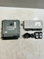 Load image into Gallery viewer, 2011 BMW 730Ld F02 N57 3.0D ECU DDE CAS Key Kit 8511983 OEM