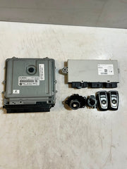 2011 BMW 730Ld F02 N57 3.0D ECU DDE CAS Key Kit 8511983 OEM