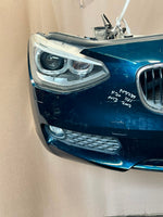 Load image into Gallery viewer, 2012 BMW 116i F20 N13 Complete Front Nose Cut Headlights Grille Bumper OEM