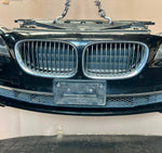 Load image into Gallery viewer, 2010 BMW 730d F01 N57 Complete Front Nose Cut Headlights Grille Bumper OEM