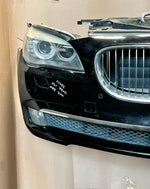 Load image into Gallery viewer, 2010 BMW 730d F01 N57 Complete Front Nose Cut Headlights Grille Bumper OEM