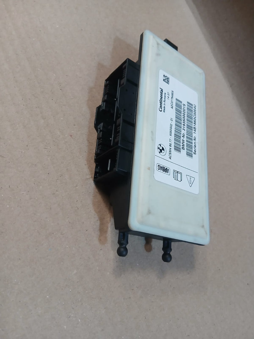 2014-2015 BMW X3 F25 Airbag SRS Control Module ECU ACSM4 9350002 OEM