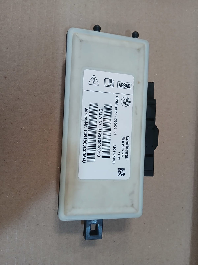 2014-2015 BMW X3 F25 Airbag SRS Control Module ECU ACSM4 9350002 OEM