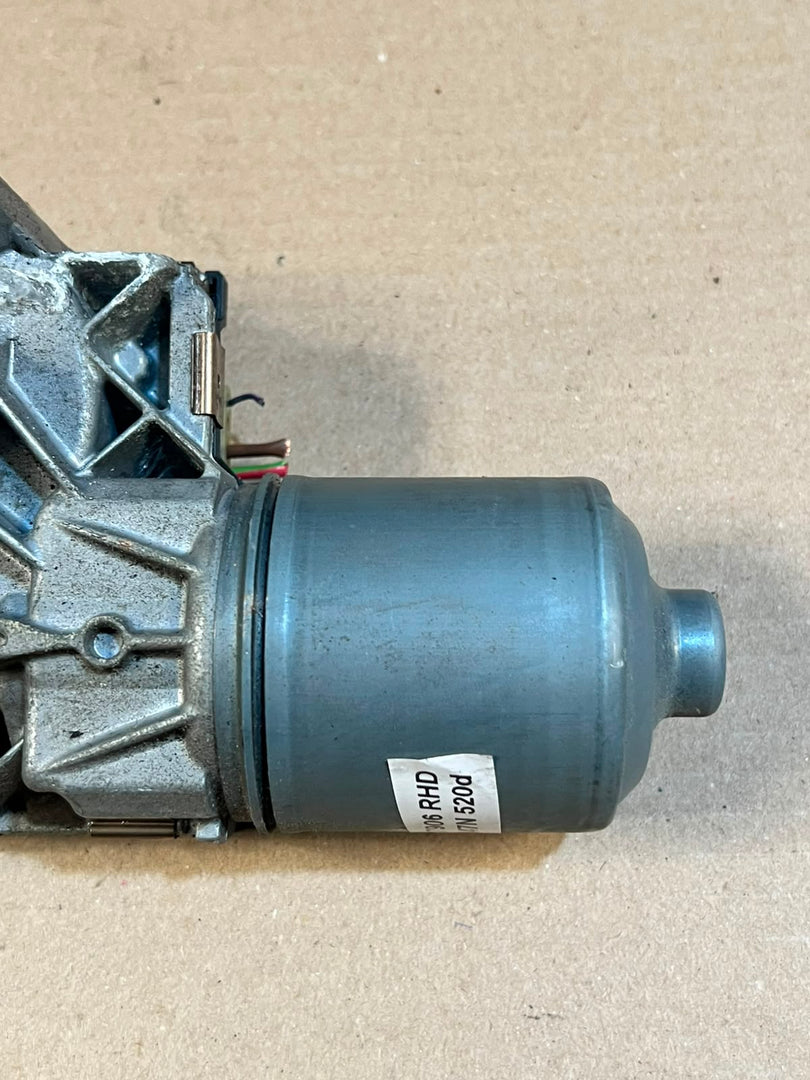 BMW 5 Series F10 F11 Front Wiper Motor & Linkage 7308772 OEM 2009-2017