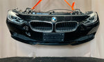 Load image into Gallery viewer, 2013 BMW 320d F30 N47 Complete Front Nose Cut Headlights Grille Bumper OEM