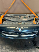 Load image into Gallery viewer, 2012 BMW 520d F10 N47N Complete Front Nose Cut Headlights Grille Bumper OEM