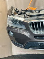 Bild in die Galerieansicht laden, 2012 BMW X3 F25 xDrive28i N20 Complete Front Nose Cut Headlights Grille OEM