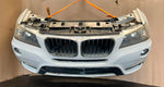 Load image into Gallery viewer, 2012 BMW X3 F25 Complete Front Nose Cut Headlights Grille Bumper OEM