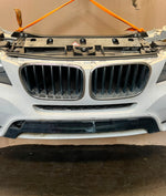 Load image into Gallery viewer, 2012 BMW X3 F25 Complete Front Nose Cut Headlights Grille Bumper OEM