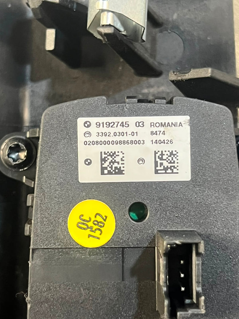 BMW X3 F25 X5 E70 F10 F11 F06 Headlight Light Switch Control 9192745 OEM