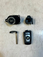 Load image into Gallery viewer, BMW 520d F10 N47N Engine ECU DDE CAS4 Key Complete Set 8513250 OEM