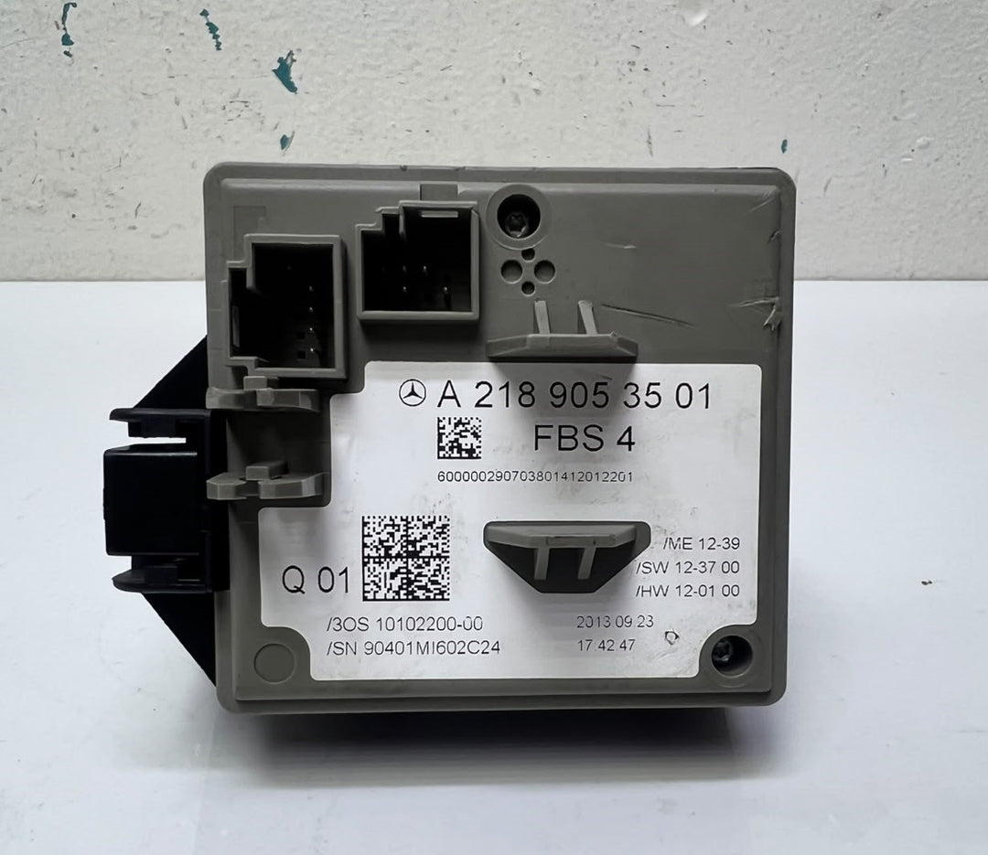 2010-2016 Mercedes-Benz E350 EIS EZS Ignition Switch Key A2189053501 W212 OEM