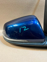 قم بتحميل الصورة إلى عارض الصور، 2016 BMW 220i F45 B48 Right Side Wing Door Mirror A078541 Used Genuine OEM