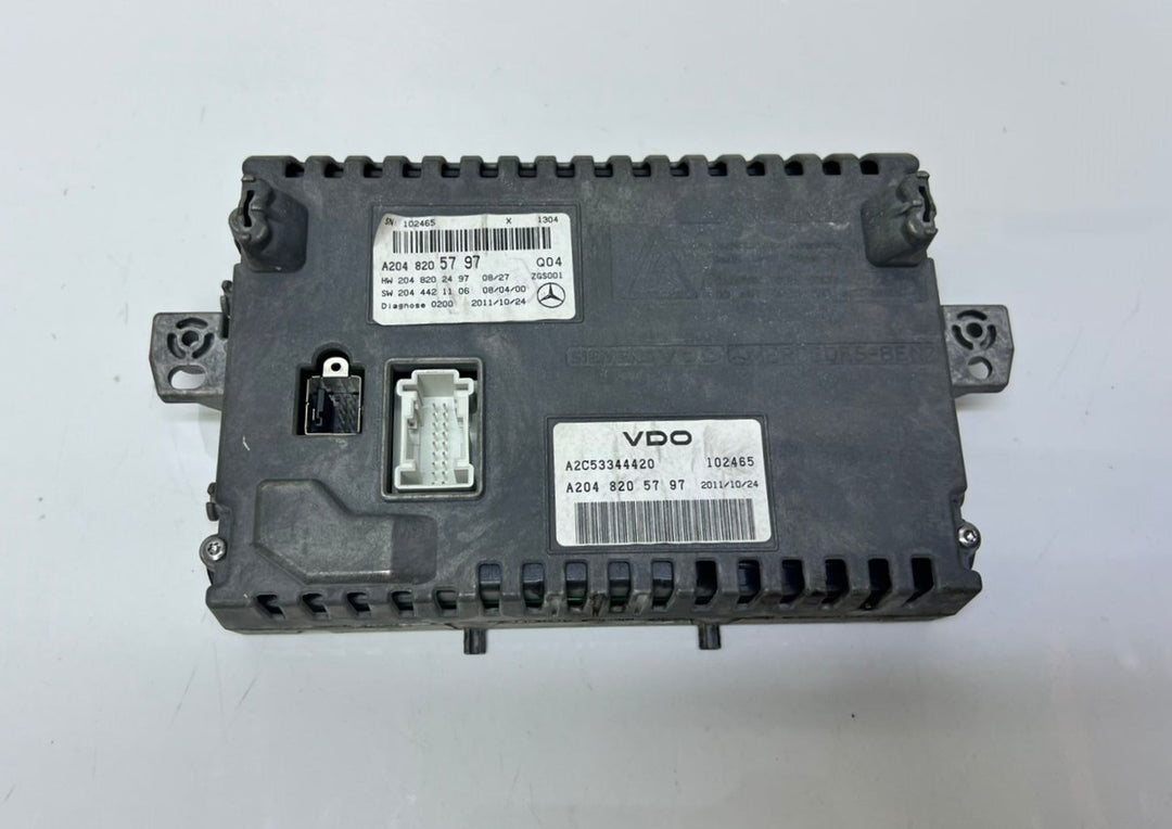 2009-2012 Mercedes-Benz GLK350 Navigation LCD Screen Monitor A2048205797 X204 OEM