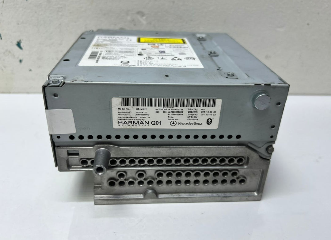 2016 Mercedes-Benz C300 Radio COMAND Navigation Head Unit A2059005726 W205 C-Class OEM
