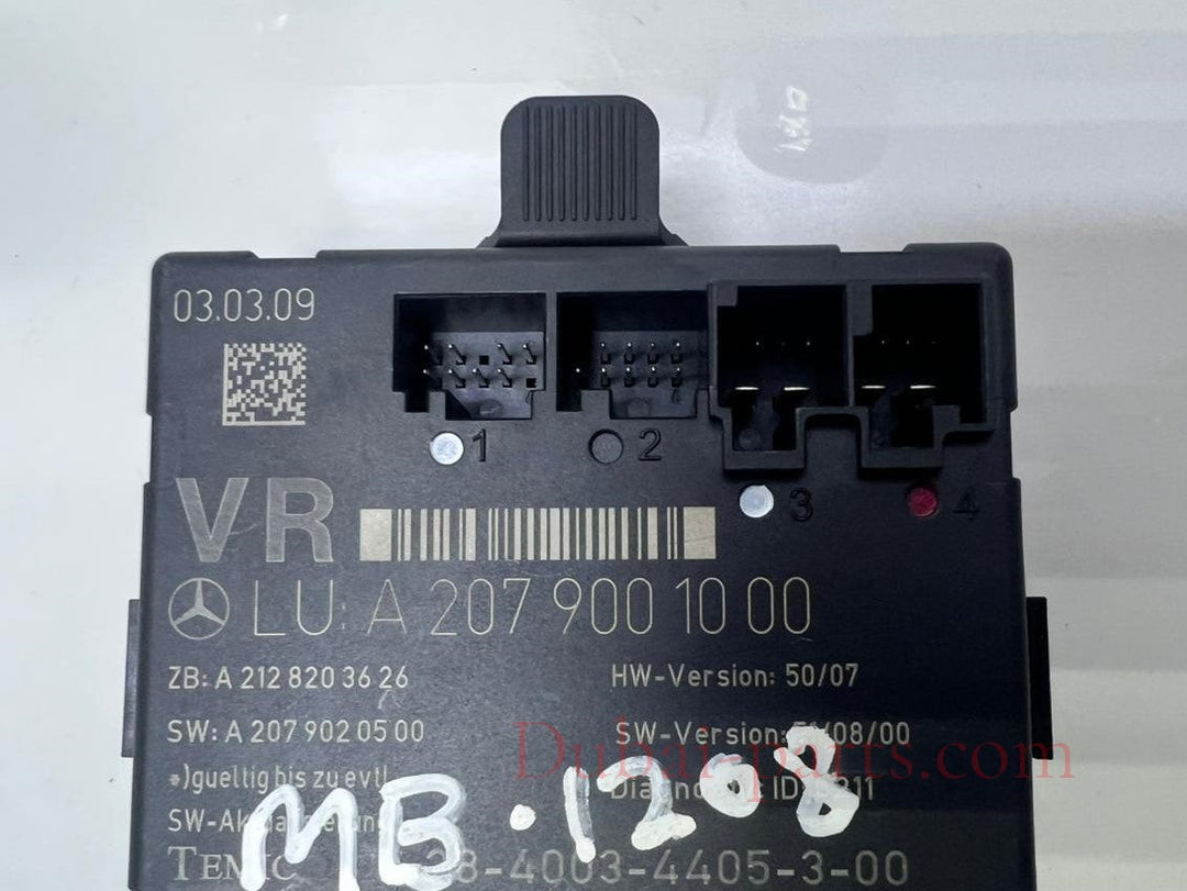 2011-2014 Mercedes-Benz E350 Door Control Module A2079000900 W207 E-Class OEM