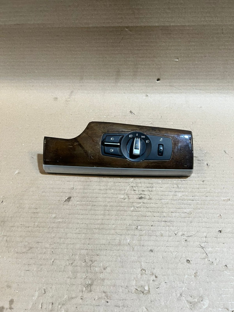 BMW X3 F25 5 Series F10 F11 F07 RHD Headlight Light Switch 9192744 OEM