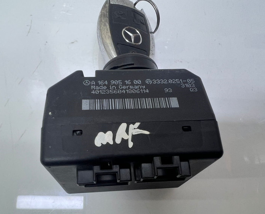 2009-2012 Mercedes-Benz ML350 Ignition Starter Switch & Key A1649051600 W164 ML GL450 OEM